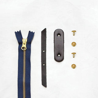 Portsmith - Black Zipper Closure Kit - PORT - ZIP - BLA - AB - NAV - Expansion Kit - Klum House