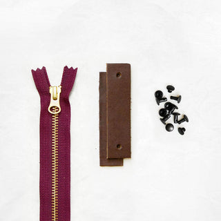 Brown + Black + Burgundy