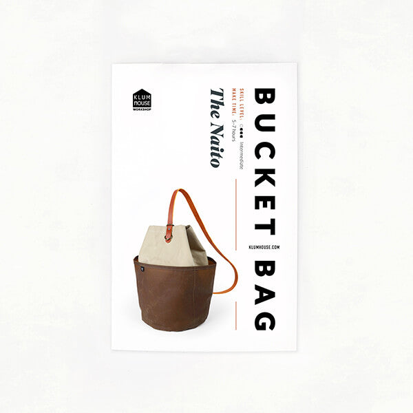 Naito Bucket Bag Leather + Hardware Kit - Chestnut Leather