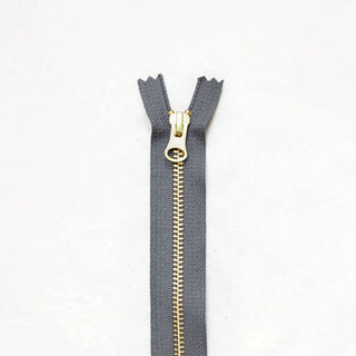 12" Brass Zippers - ZIP - 12 - GRA - Zippers - Klum House