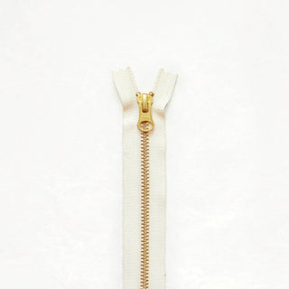 12" Brass Zippers - ZIP - 12 - NAT - Zippers - Klum House