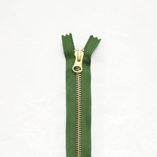 14" Brass Zippers - ZIP - 14 - BER - Zippers - Klum House