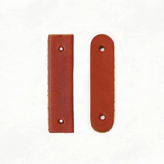 2.5" Leather Tabs - TAB2 - CHEST - 8 - 10 - ST - Leather - Klum House