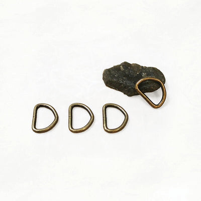 3/4" Metal D - Rings - DRING - AB - 4 - Hardware - Klum House