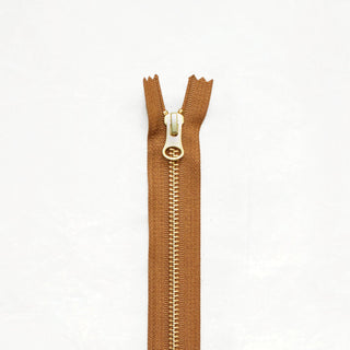 8" Brass Zippers - ZIP - 8 - BER - Zippers - Klum House