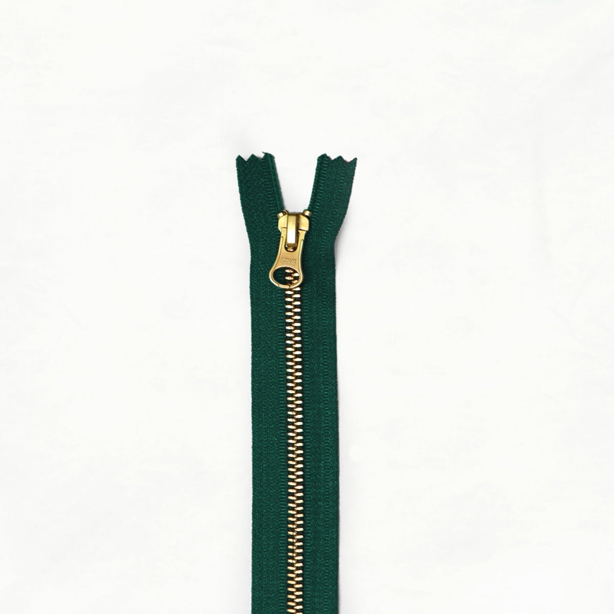 8" Brass Zippers - ZIP - 8 - SPRUCE - Zippers - Klum House