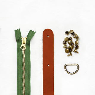 Fremont - Chestnut Leather + Hardware Kit