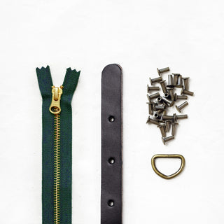 Maywood - Black Leather + Hardware Kit