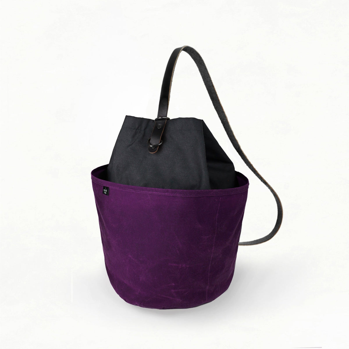 Bag Maker Box - Cobalt Naito Bucket Bag