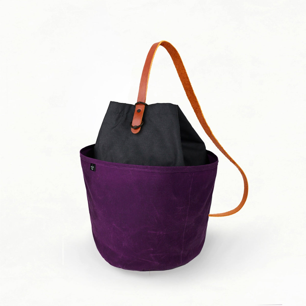 Bag Maker Box - Cobalt Naito Bucket Bag