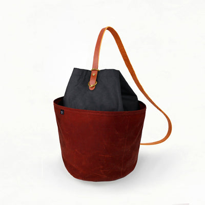 Bag Maker Box - Cobalt Naito Bucket Bag