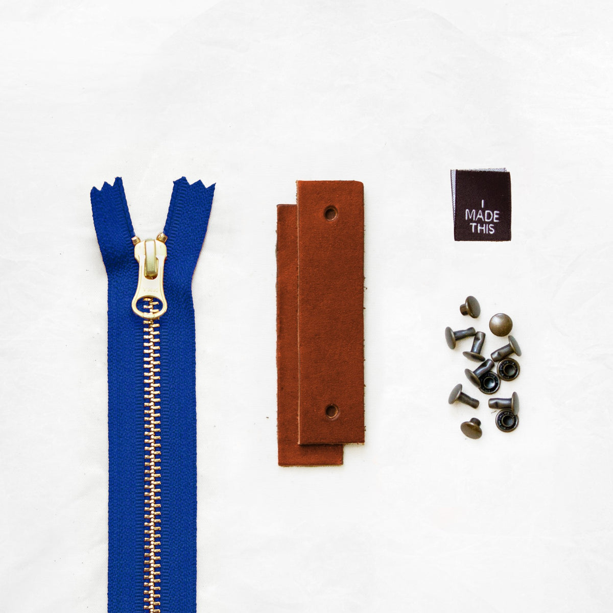 Woodland - Chestnut Leather + Hardware Kit