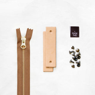 Woodland - Tan Leather + Hardware Kit