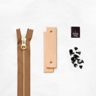 Woodland - Tan Leather + Hardware Kit