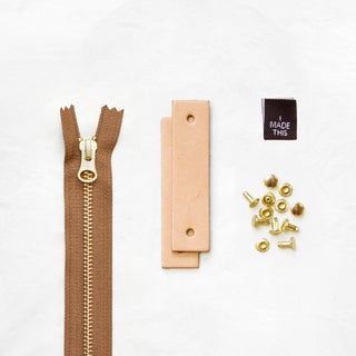 Woodland - Tan Leather + Hardware Kit