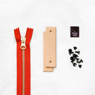 Woodland - Tan Leather + Hardware Kit