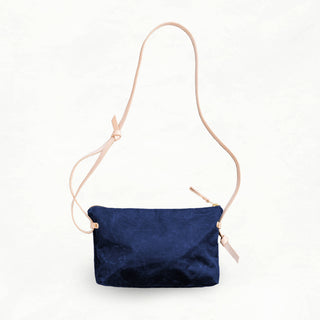 Alberta - Navy Custom Bag Maker Kit - ALB - NAV - TAN - BRA - NAV - Maker Kit - Klum House