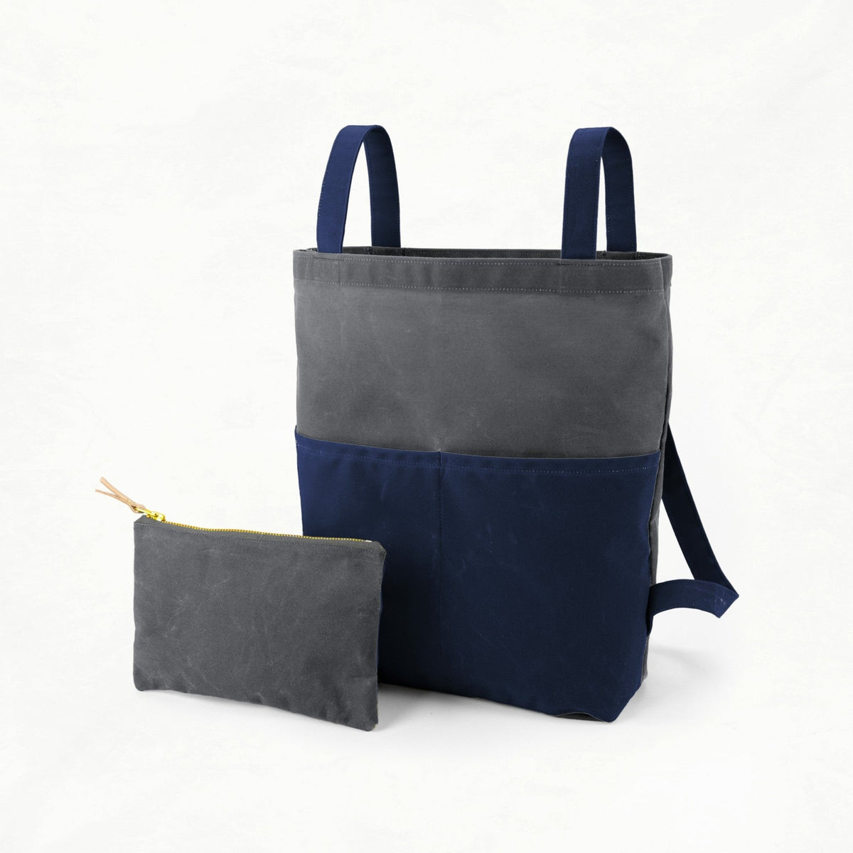 Belmont - Gray Bag Maker Kit - BEL - GRAY - NAVY - Maker Kit - Klum House