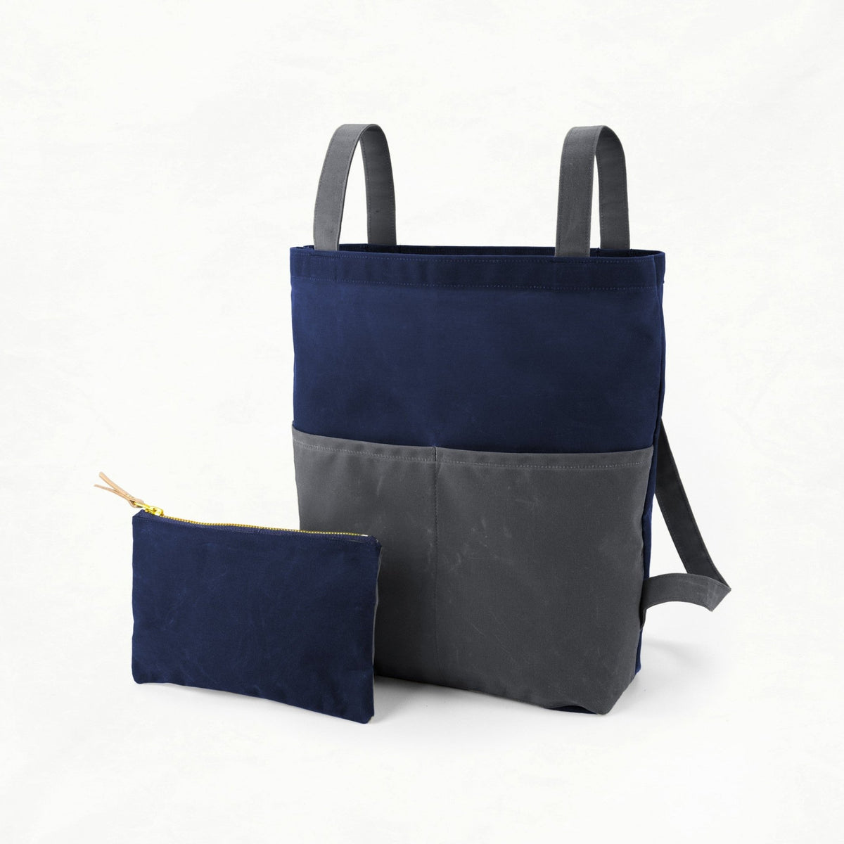Belmont - Navy Bag Maker Kit - BEL - NAVY - GRAY - Maker Kit - Klum House