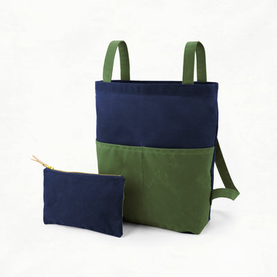 Belmont - Navy Bag Maker Kit - BEL - NAVY - SPRING - Maker Kit - Klum House