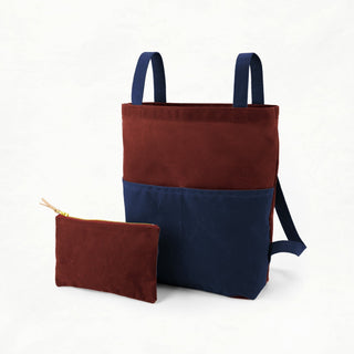 Belmont - Rust Bag Maker Kit - BEL - RUST - NAVY - Maker Kit - Klum House