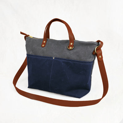 Fremont - Gray Bag Maker Kit - FRE - GRAY - NAVY - CHEST - AB - GRAY - Maker Kit - Klum House