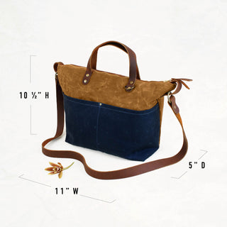 Fremont Tote - Chestnut Leather + Hardware Kit - FRE - LH - CHEST - BRA - BLA - Leather + Hardware Kit - Klum House