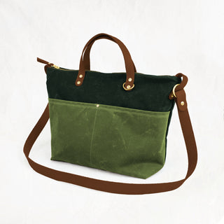 Fremont Tote Sample (Spruce + Spring Green) - FRE - SAMPLE - SPRU - SPRING - Sample Bag - Klum House