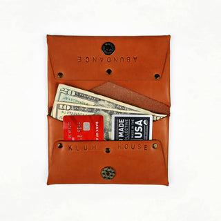 Large Leather Wallet Kit (Seconds) - LEATHR - WALLE - CHEST - T - B - GRADE - LG - 1 - Quick Make - Klum House