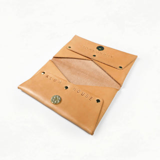 Large Leather Wallet Kit (Seconds) - LEATHR - WALLE - TAN - T - B - GRADE - LG - 1 - Quick Make - Klum House