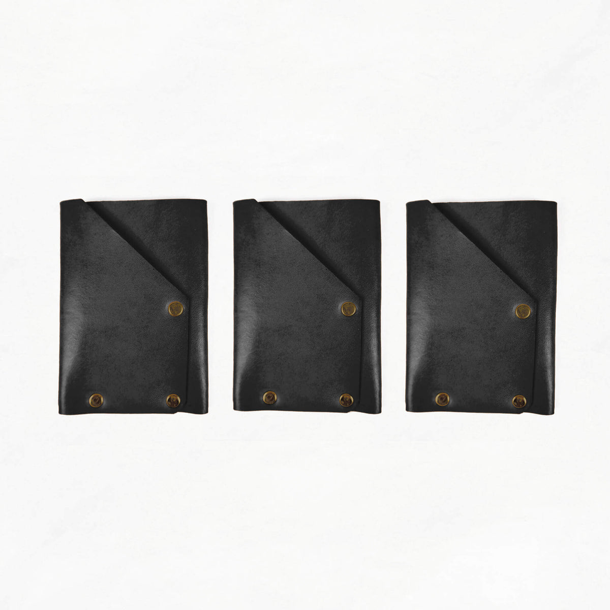 Leather Card Holder Kit - LETHR - CARD - WAL - BLA - 3 - BUNDL - Quick Makes - Klum House