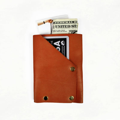 Leather Card Holder Kit (Seconds) - LETHR - CARD - WAL - CHEST - B - GRADE - 1 - Quick Makes - Klum House