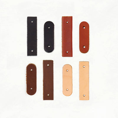 Leather Tabs (Seconds) - TAB3 - MIX - B - 10 - PK - Leather - Klum House