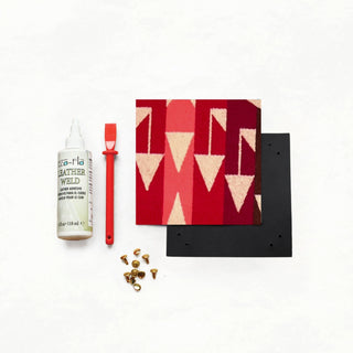 Leather Tray Kit With Pendleton® Wool - PEN - TRAY - BIG - GLUE - Quick Make - Klum House