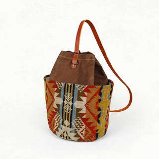 Naito - Bag Maker Kit with Pendleton® Wool - NAIT - PEN - OLIV - RID - NO - THREAD - Maker Kit - Klum House