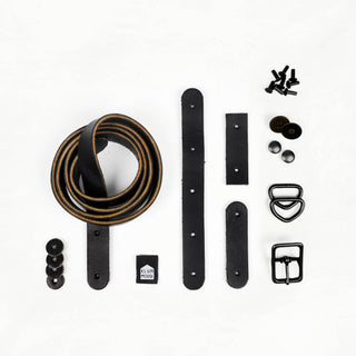 Naito - Black Leather + Hardware Kit - NAITO - LH - BLA - BLA - Leather + Hardware Kit - Klum House