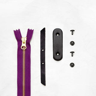 Oberlin - Black Zipper Closure Kit - OB - ZIP - BLA - BLA - PLU - Expansion Kit - Klum House