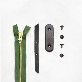 Oberlin - Black Zipper Closure Kit - OB - ZIP - BLA - BLA - SPRING - Expansion Kit - Klum House