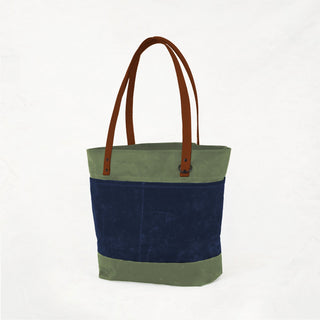 Oberlin Tote - Sage Custom Bag Maker Kit - OBE - SAGE - NAVY - CHEST - BLA - Maker Kit - Klum House