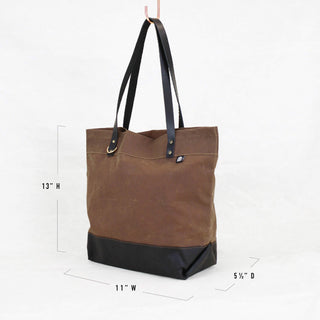 Portsmith Tote - Black Leather + Hardware Kit - PORT - LH - BLA - BRA - Leather + Hardware Kit - Klum House