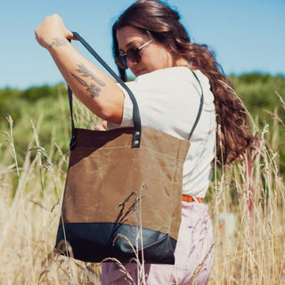 Portsmith Tote - Chestnut Leather + Hardware Kit - PORT - LH - CHEST - BRA - Leather + Hardware Kit - Klum House