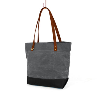 Portsmith Tote Sample (Gray + Black) - SAMPLE - PORT - GRAY - BLA - Sample Bag - Klum House