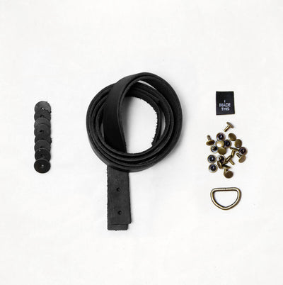 (Seconds) Portsmith Leather + Hardware Kit - PORT - LH - BLA - B - Leather + Hardware Kit - Klum House