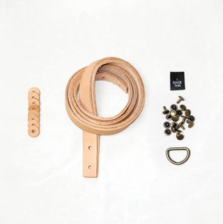 (Seconds) Portsmith Leather + Hardware Kit - PORT - LH - TAN - B - Leather + Hardware Kit - Klum House