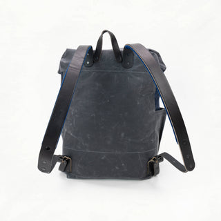 Slabtown Backpack Sample with Felt (Gray + Navy) - SAMPLE - SLAB - GRAY - NAVY - 9 - 10 - Sample Bag - Klum House