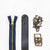 Slabtown - Black Leather + Hardware Kit - SLAB - LH - BLA - AB - NAVY - Leather + Hardware Kit - Klum House