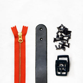 Slabtown - Black Leather + Hardware Kit - SLAB - LH - BLA - BLA - PERS - Leather + Hardware Kit - Klum House