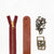 Slabtown - Chestnut Leather + Hardware Kit - SLAB - LH - CHEST - AB - RUST - Leather + Hardware Kit - Klum House