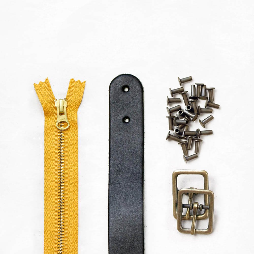 Slabtown Leather + Hardware Kit - SLAB - BLA - AB - MUST - Leather + Hardware Kit - Klum House