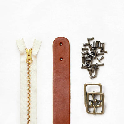 Slabtown Leather + Hardware Kit - SLAB - CHEST - AB - NAT - Leather + Hardware Kit - Klum House